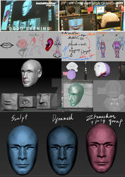 ZBrush Class : Modelling and UVs Lectures