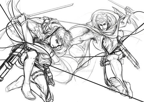 [AoT] ... TO DEFEAT THE MONSTER ... sketch