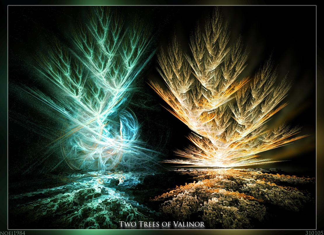 Two Trees of Valinor by noei1984 on DeviantArt
