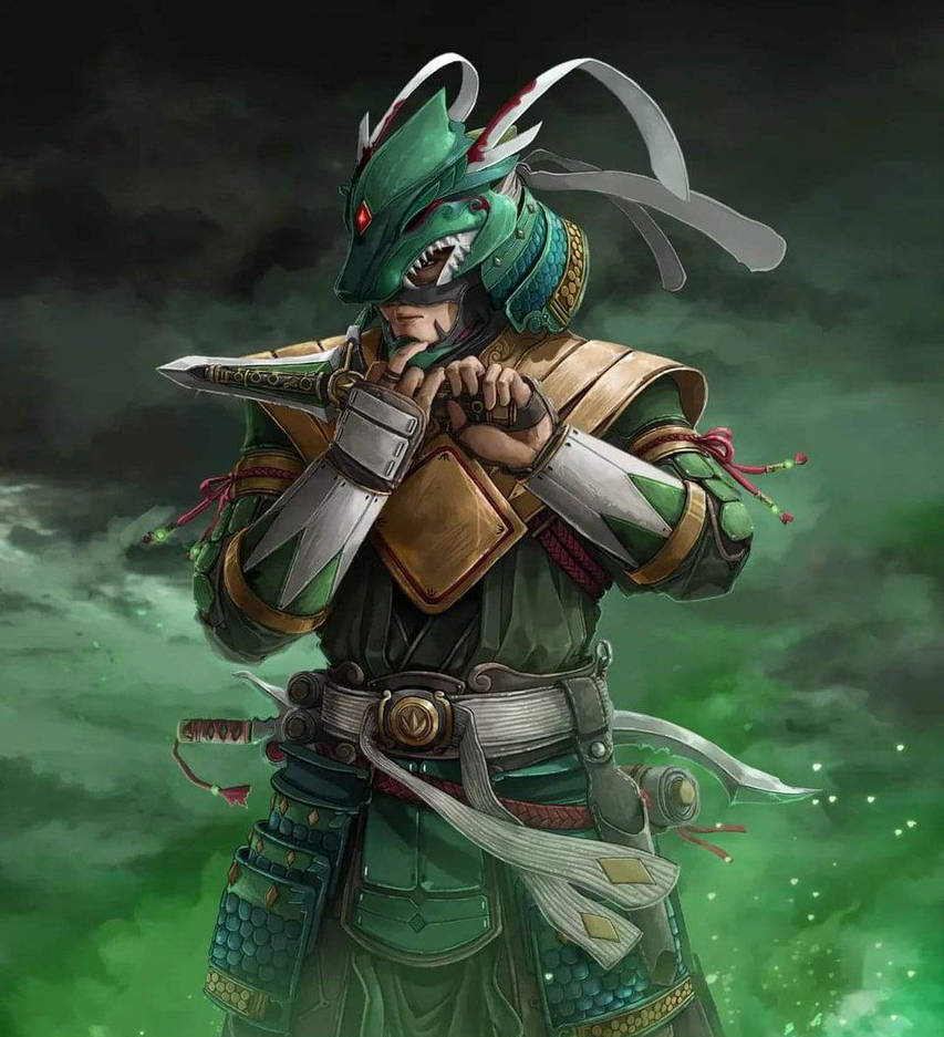 Japanese legendary green ranger by Nanichi24 on DeviantArt