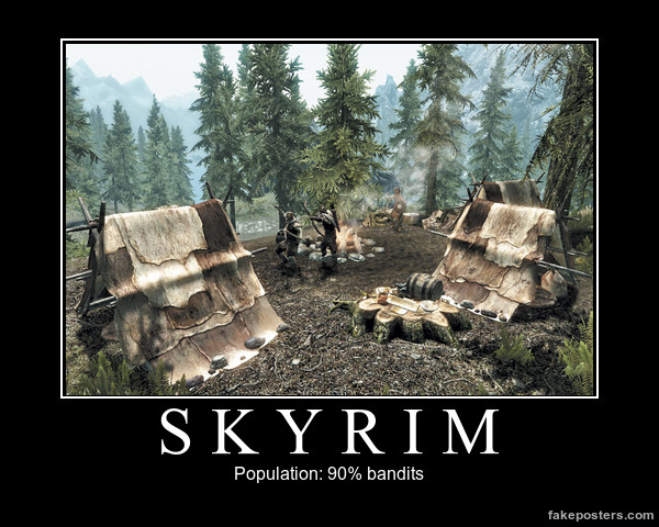 Poster: Skyrim population