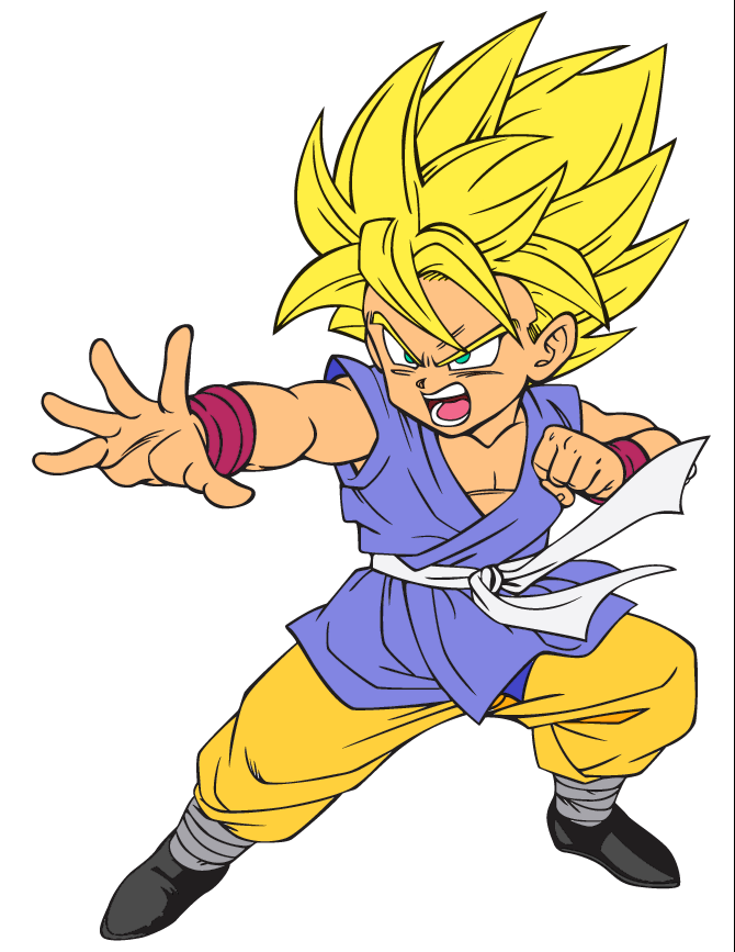 Son Goku DBGT 25th PNG by Teejee67 on DeviantArt