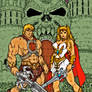 200x He-Man and She-Ra (vintage colors)