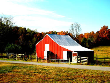 Barn in Fall