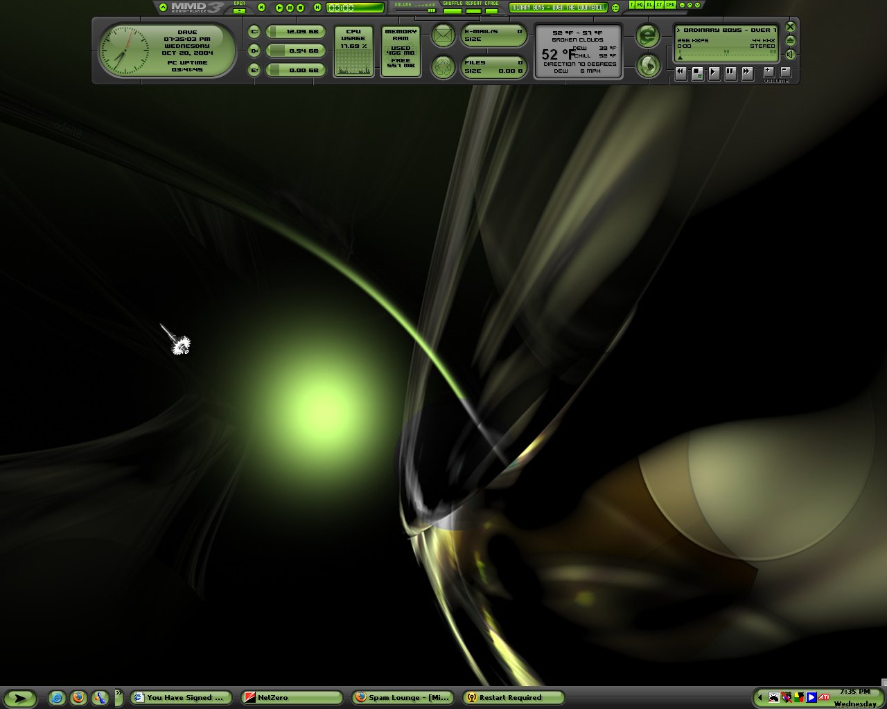 My desktop M12 Toxic