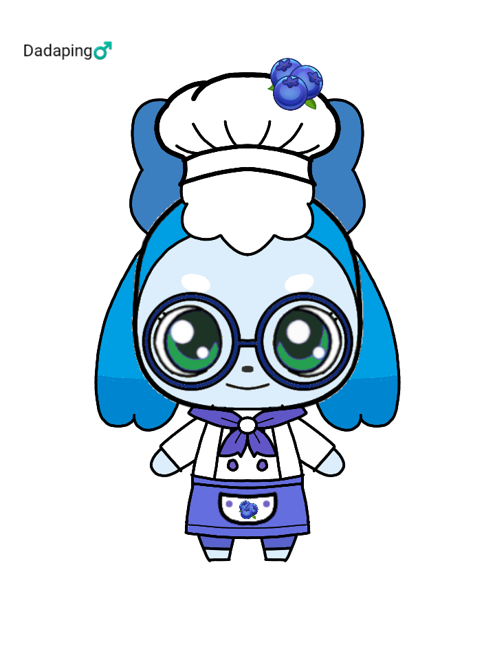 Dadaping Coluring Blueberry Dadaping - Catch Teenieping S3 Fanmade by Orangegame07 on ...