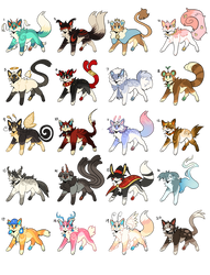 OPEN set price cat / feline adoptables [18/20]