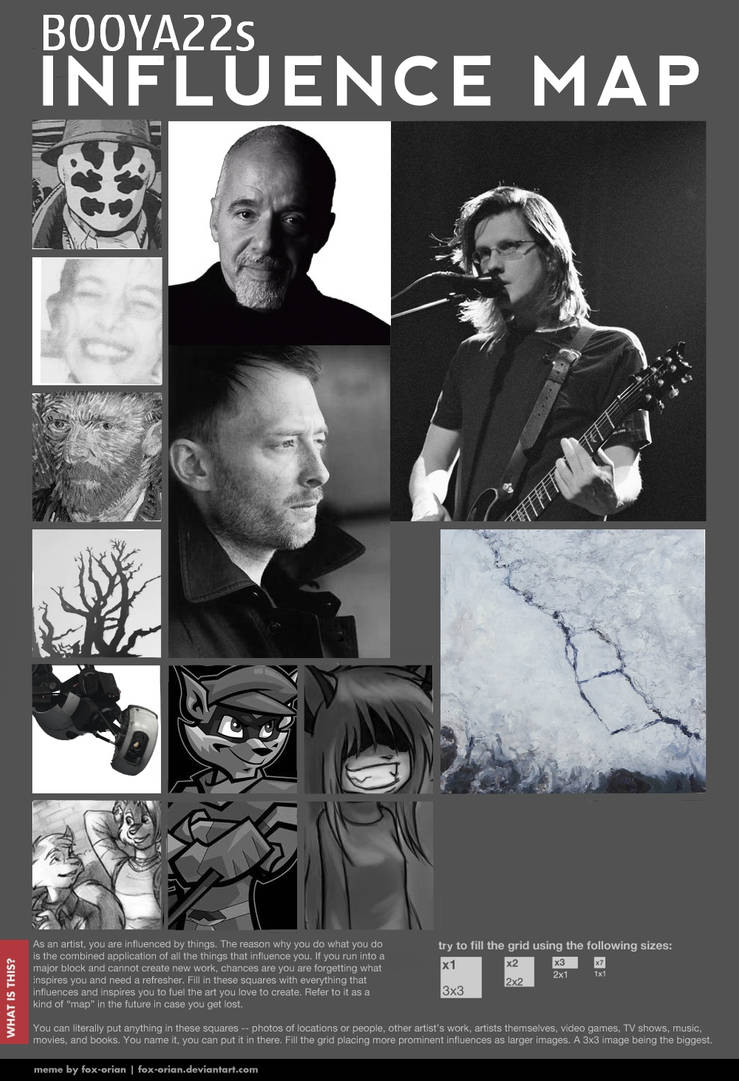 The Map Of Influence by Booya22 on DeviantArt