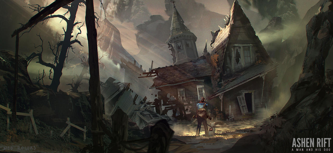 Ashen Rift - Farmhouse 01 by ned-rogers Ashen Rift - Farmhouse 01 by ned-rogers