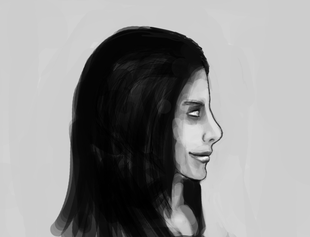 Portrait 1 - Practice sketch