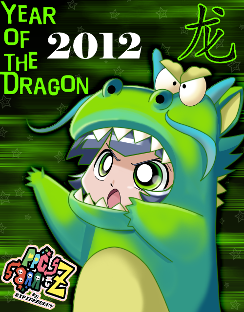 Dragon Girl Buttercup- Happy 2012