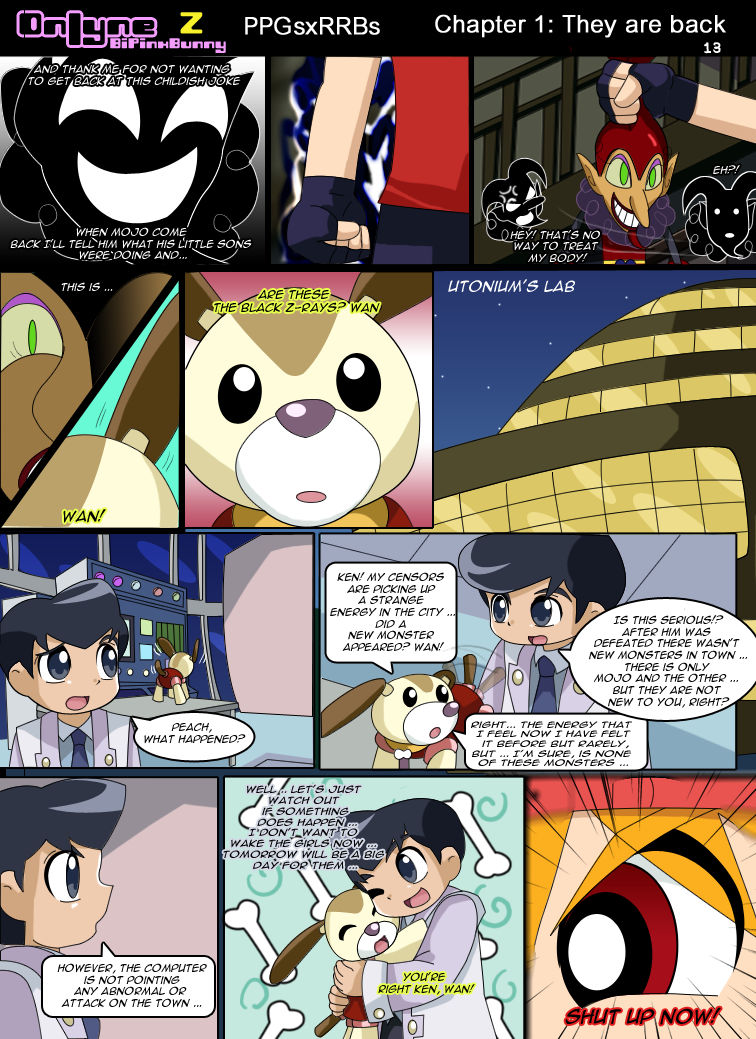 Onlyne Z: chap.1 they are back 13 by BiPinkBunny on DeviantArt