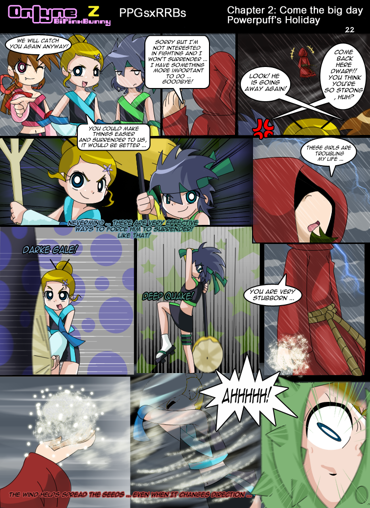 Onlyne Z: chap.2- Powerpuff holiday pag 22