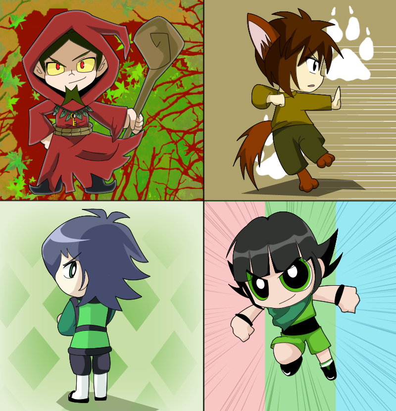 PPGs chibi four ever