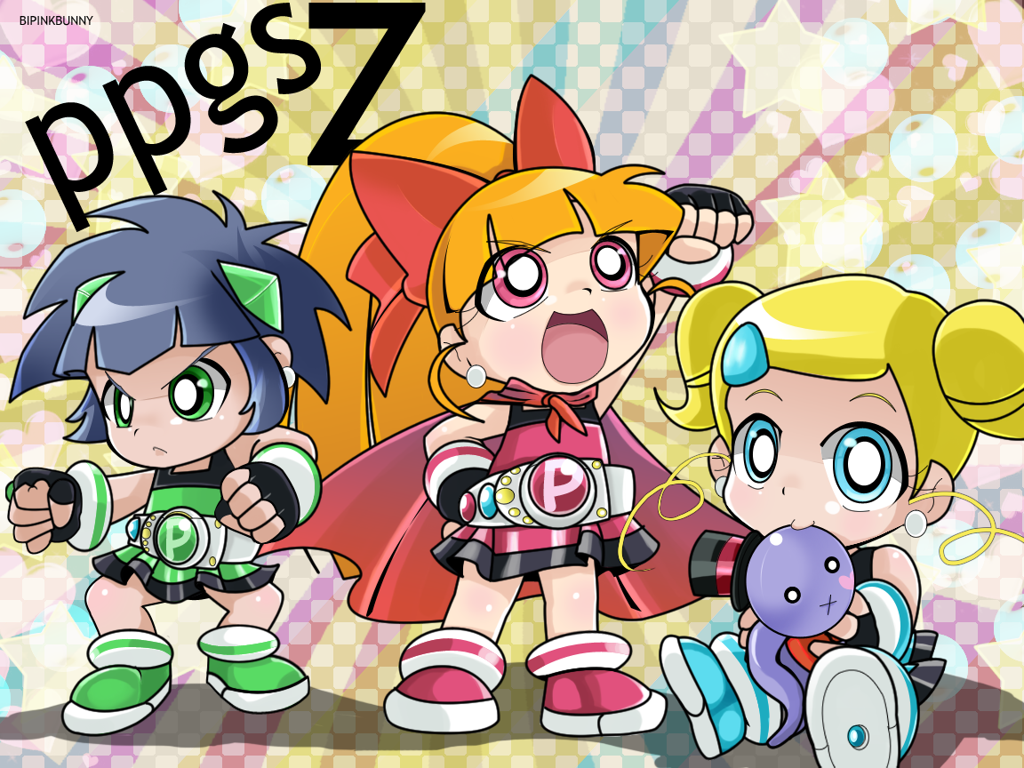 powerpuff kids Z by BiPinkBunny