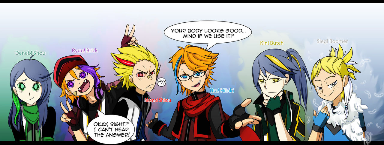 RRbz and JJbz possessed by imagins -versions by BiPinkBunny on DeviantArt