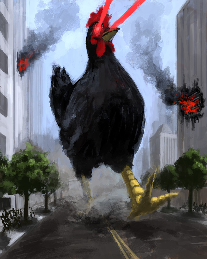 Pov exploiter chicken gun by RoosterRuby on DeviantArt