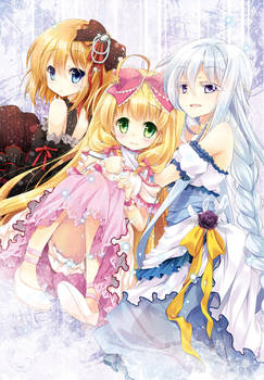 Novels Cover vol.08 from The Loli Vampire Sisters