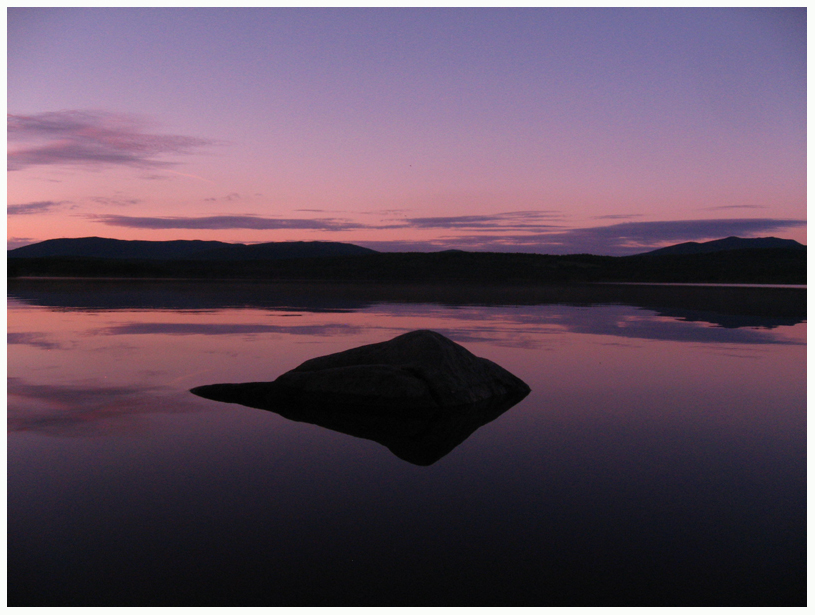 Sunset In New Hampshire