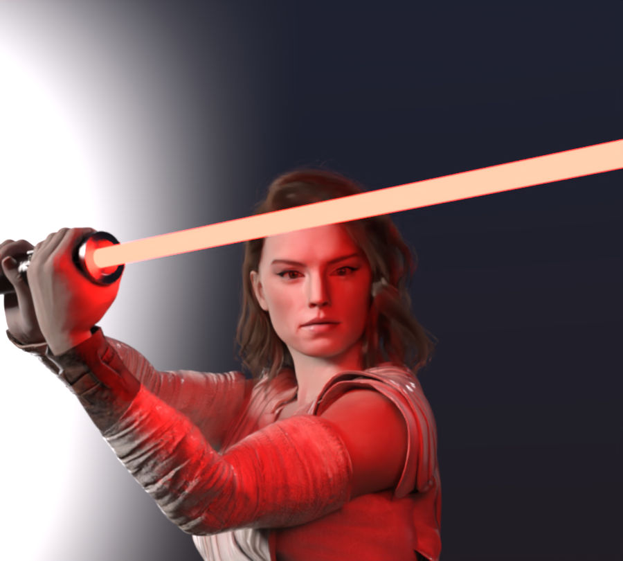 Rey test by Render-Farmer on DeviantArt