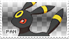 Umbreon Fan Stamp by Skymint-Stamps