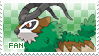 Gogoat Fan Stamp by Skymint-Stamps