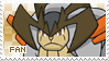 Terrakion Fan Stamp