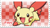 Plusle Fan Stamp