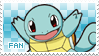 Squirtle Fan Stamp