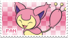 Skitty Fan Stamp