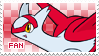 Latias Fan Stamp by Skymint-Stamps