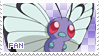 Butterfree Fan Stamp by Skymint-Stamps