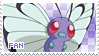 Butterfree Fan Stamp