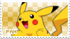 Pikachu Fan Stamp