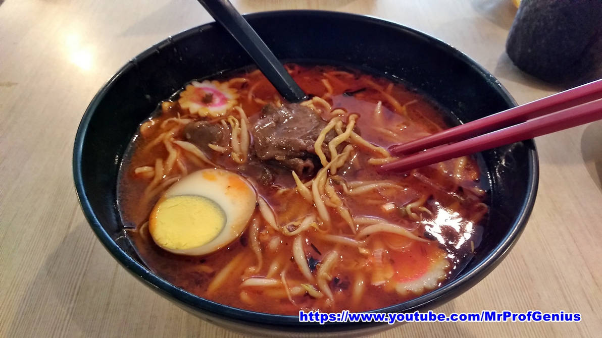 Japanese Style Beef Hot Ramen by MrProfGenius on DeviantArt