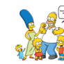 Homer And His Family Wishes Us Good Luck