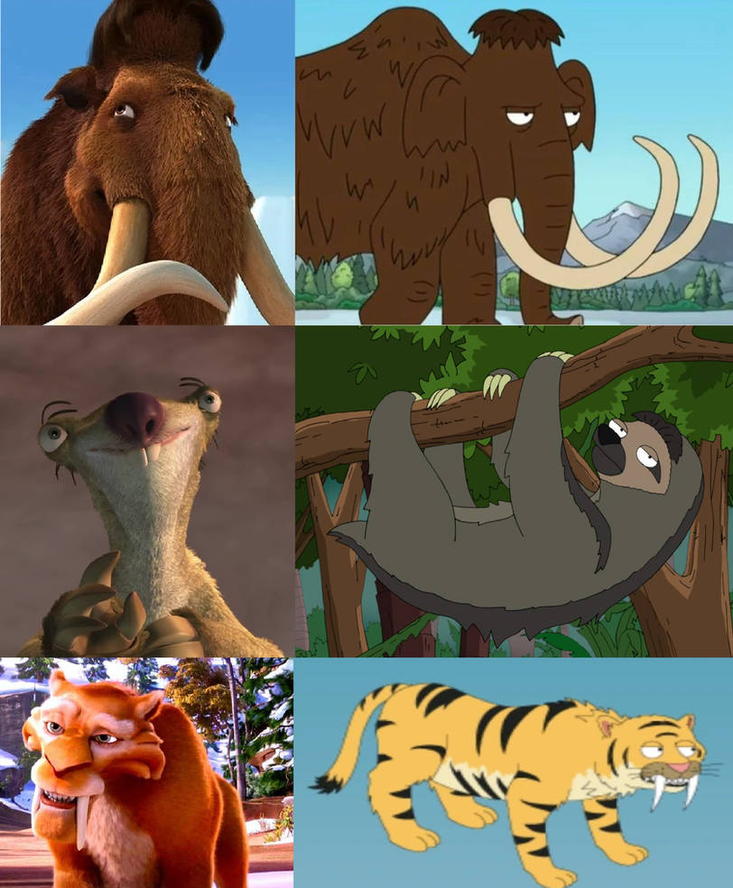 Family Guy Ice Age Reference by Colmodo on DeviantArt
