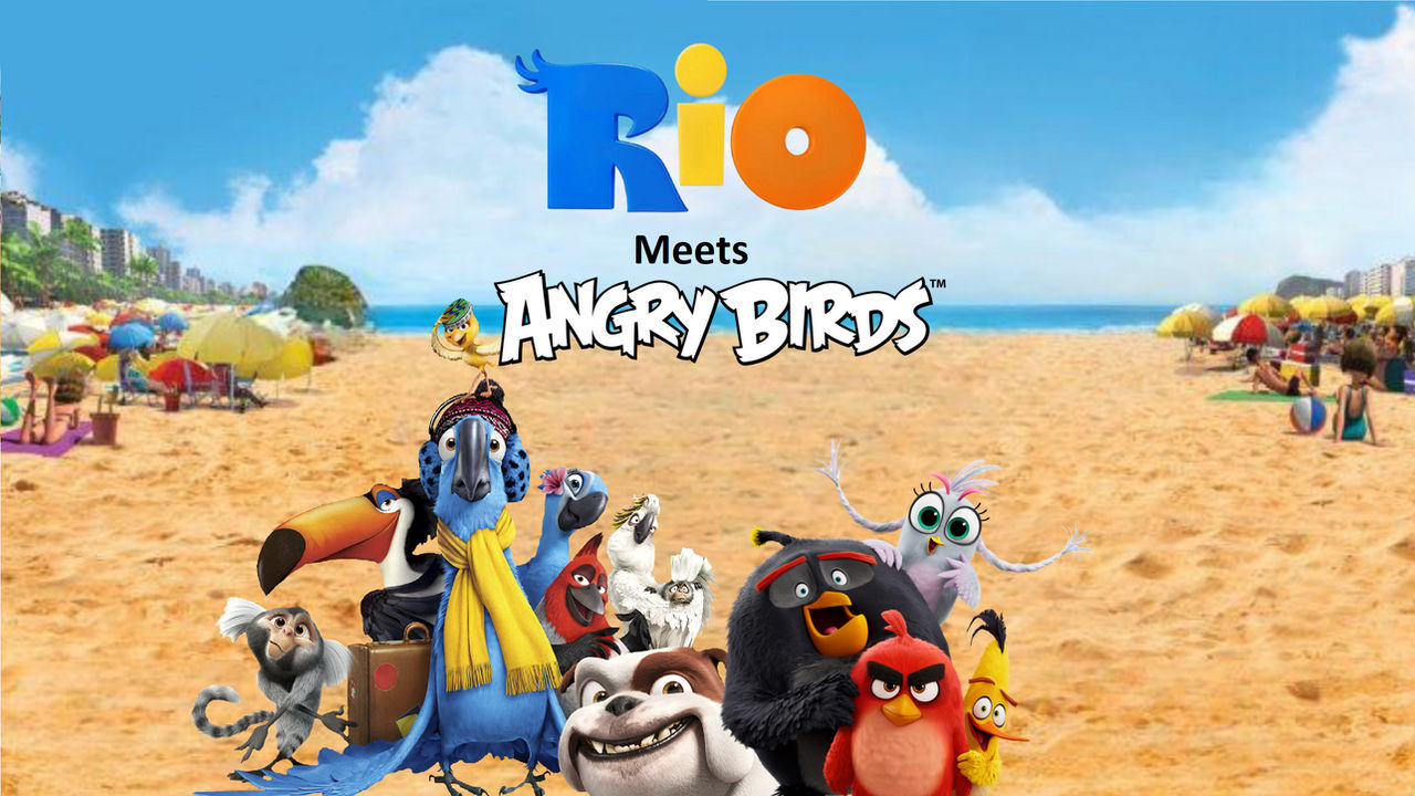 Angry Birds Rio Crossover Rio Meets Angry Birds by Colmodo on DeviantArt