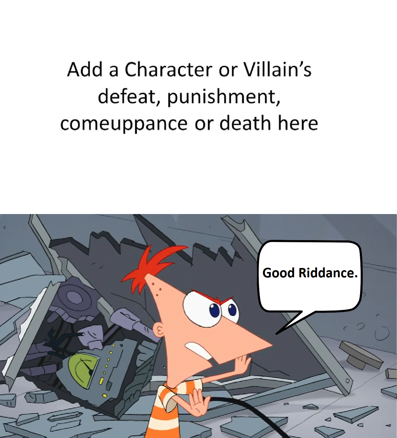 Phineas Says Good Riddance To What? by Colmodo on DeviantArt