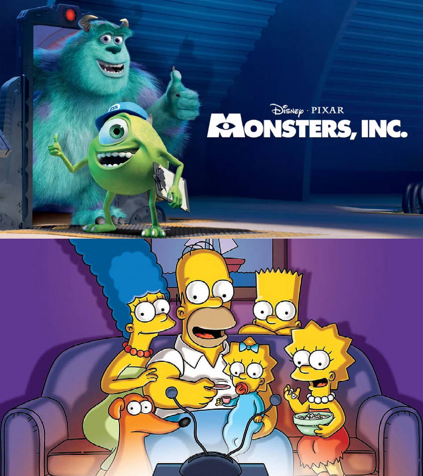The Simpsons Raspberry Monster The Simpsons Watches Monsters, Inc by Colmodo on DeviantArt