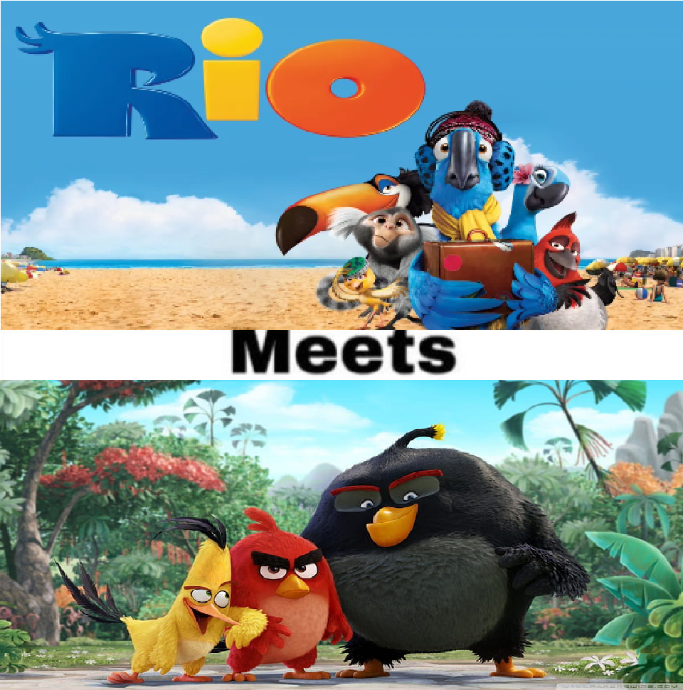 Angry Bride Rio Rio Meets The Angry Birds by Colmodo on DeviantArt