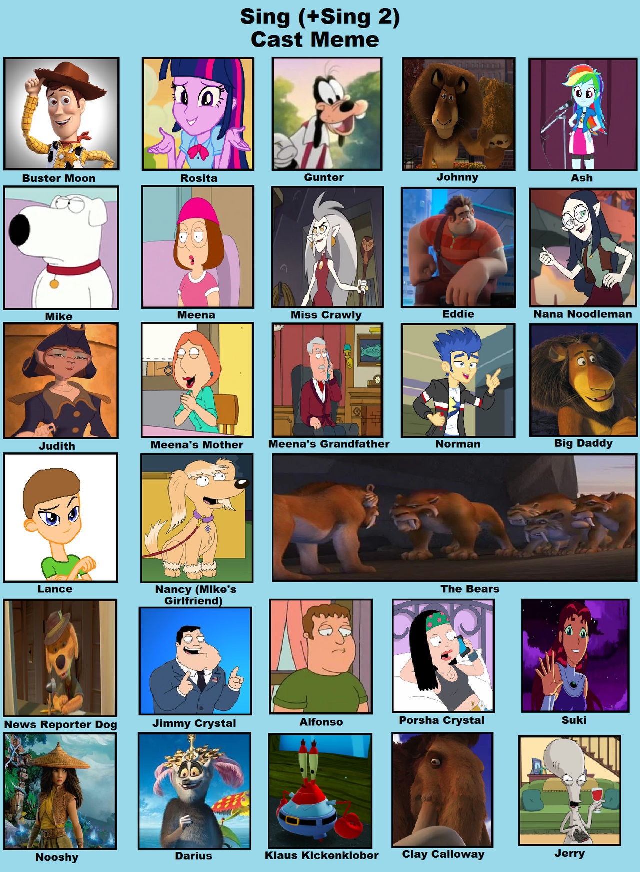 Songcast Meme Sing Cast Meme (My Style) by Colmodo on DeviantArt