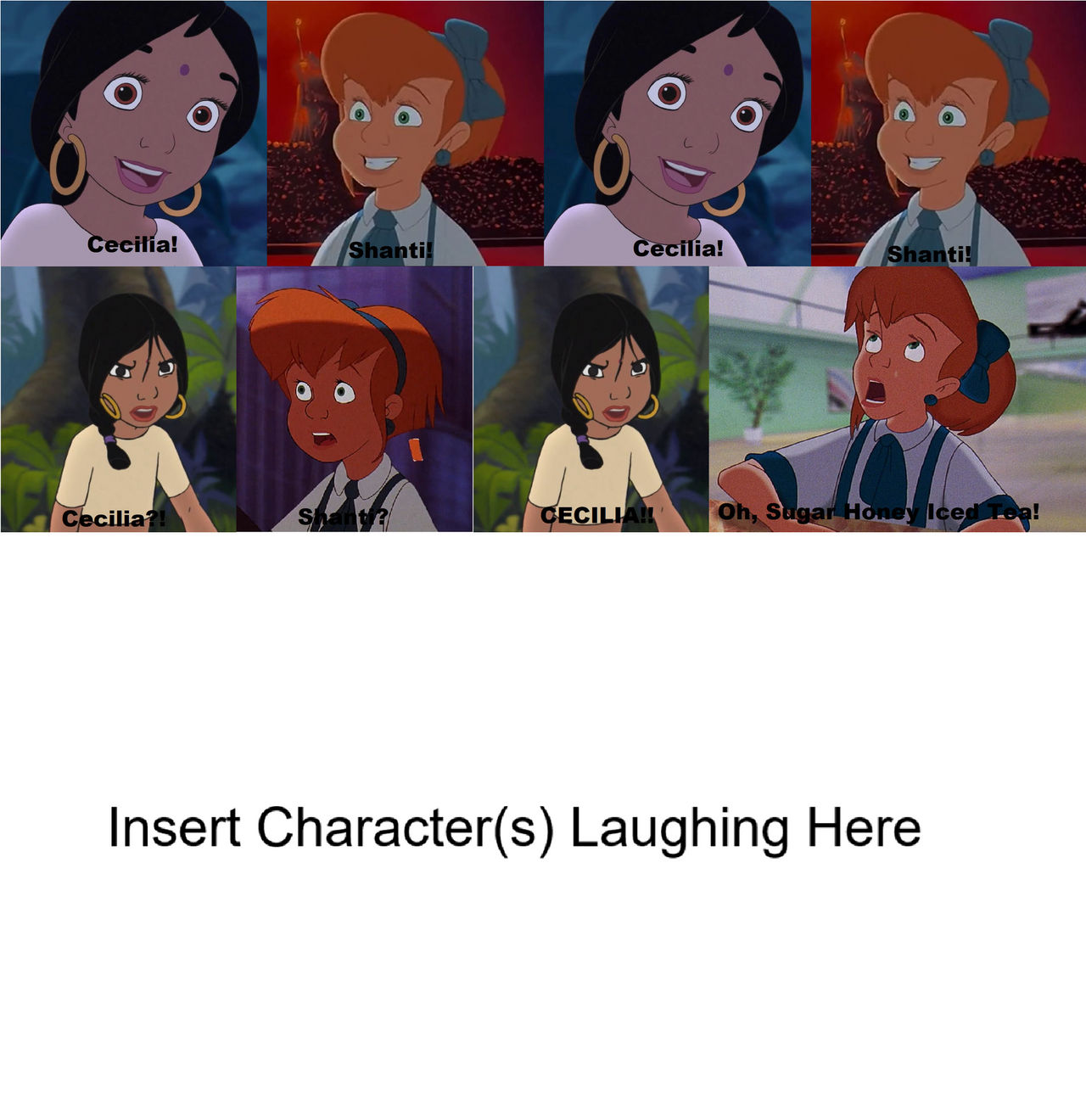 Who Laughs at Cecilia Says Sugar Honey Iced Tea? by Colmodo on DeviantArt