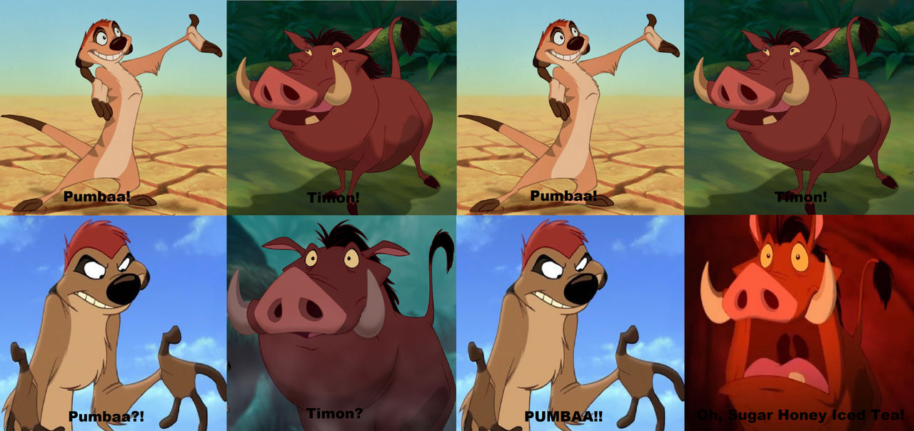 Oh, Sugar Honey Iced Tea (The Lion King Style) by Colmodo on DeviantArt