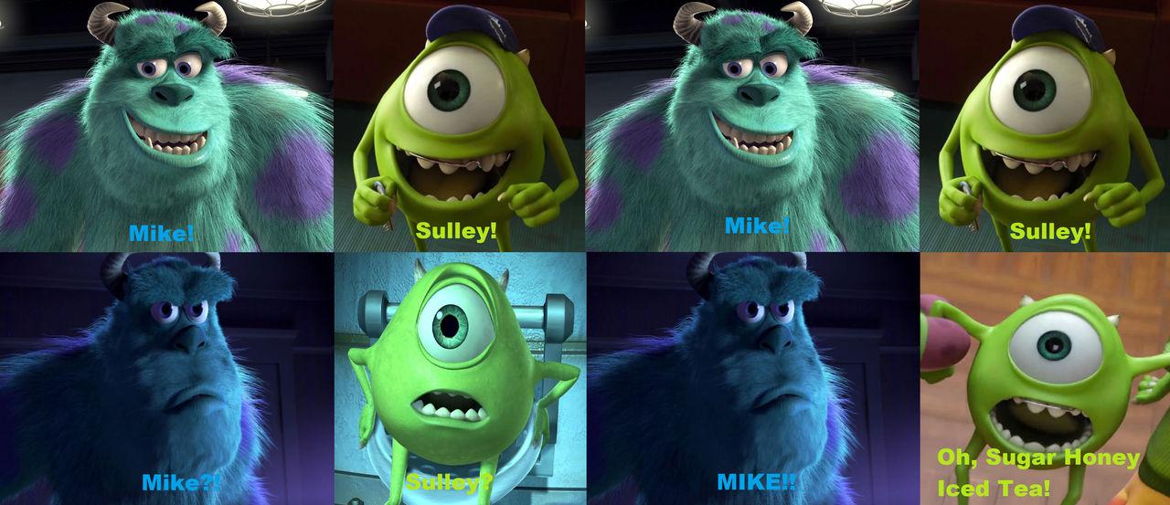 Oh, Sugar Honey Iced Tea (Monsters Inc Style) by Colmodo on DeviantArt