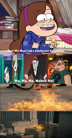 Mabel Blows Up The Streets