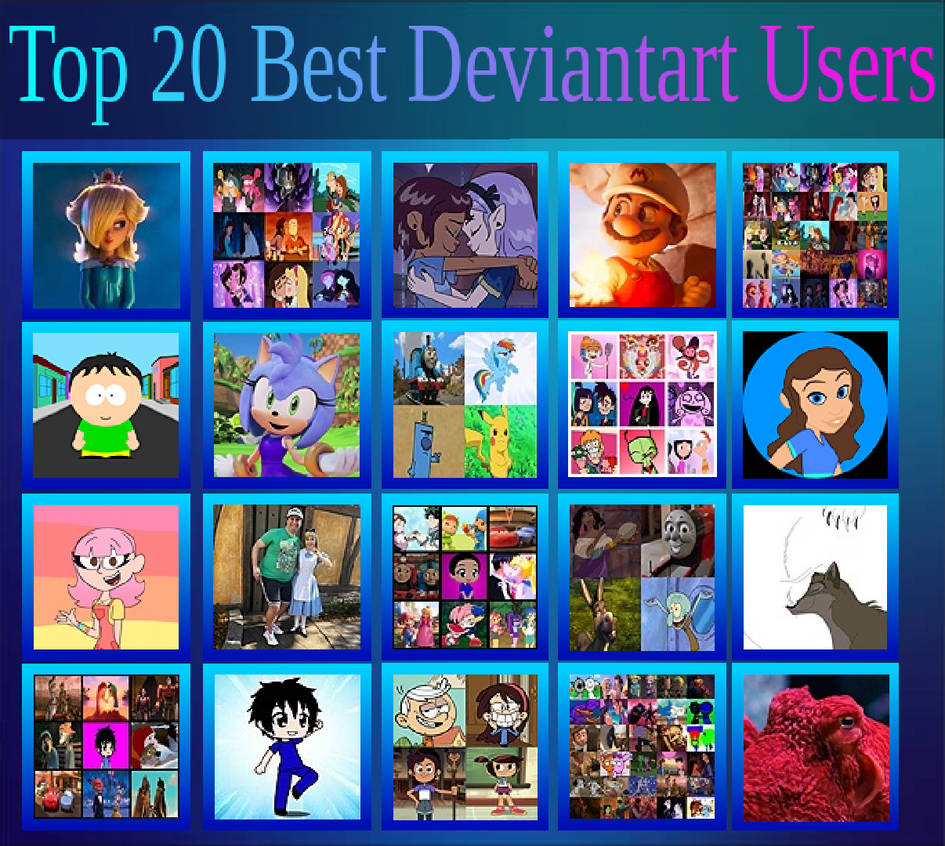 1. Deviantart My Top 20 Best Deviantart Users by Colmodo on DeviantArt