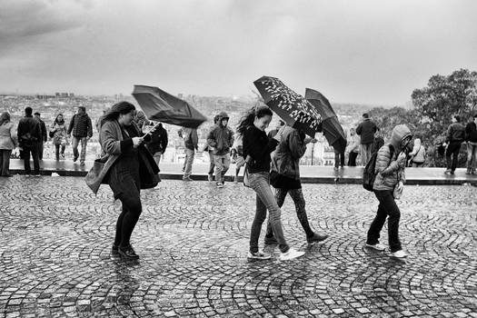 Storm at Montmartre