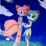 Tails and Cosmo -colored-