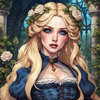 Gothic Victorian Blonde